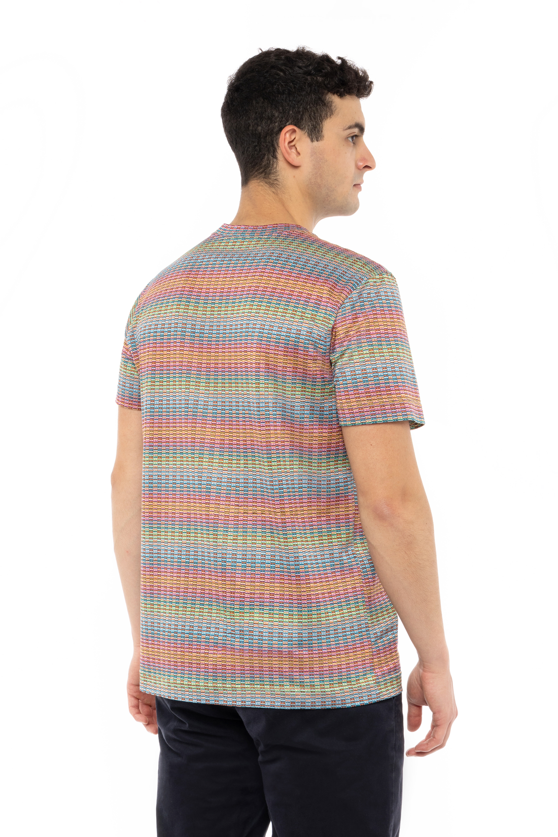 T-shirt rainbow lines